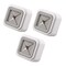 7Penn Bathroom Hand Towel Holder Clip - 3pk Pinching Kitchen Towel Push Holder